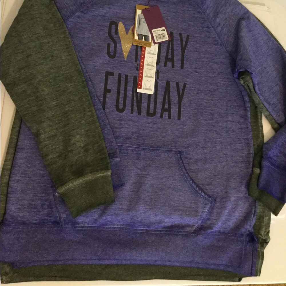 Large! Super soft burnout fleece. - Picture 8 of 8